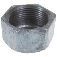 Заглушка чугун оцинкованная Fittex PLUS Ду 32 1 1/4" ВР 128-3193