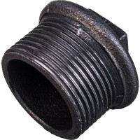 Заглушка чугун Fittex PLUS Ду 32 1 1/4" НР 128-0906