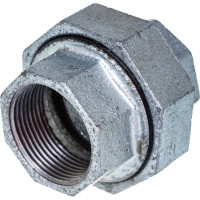 Прямой соединитель Fittex PLUS американка чугун оц Ду 32 1 1/4" ВР/ВР 128-0892