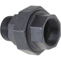 Прямой соединитель Fittex PLUS американка чугун Ду 40 1 1/2" ВР/НР 128-0884