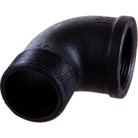 Проходной угольник чугун Fittex PLUS Ду 40 1 1/2" ВР/НР 128-0877