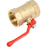 Кран шаровой ГАЛЛОП ПРАКТИК 120 Ду40 Ру16, латунь, м/м, рычаг 103280 107-6096