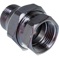 Соединитель Giacomini латунь хром американка Ду 25 1 прямой ВР/НР R18 R18X005 027-4134