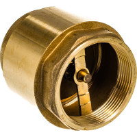 Обратный клапан Giacomini латунь севой R60 Ду 50 Ру25 Тмакс 110С ВР G2 диск металл R60Y038 019-0904