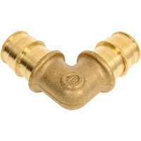 Угольник для PE-X Giacomini GX122 латунь, Дн 20х90гр GX122Y004 040-0365