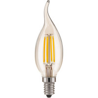 Светодиодная лампа Elektrostandard BLE1429 свеча на ветру 9W 4200K E14 CW35 прозрачная a050139