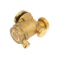 Концевой элемент Giacomini латунь R554I 1 НР R554IY005 040-0120