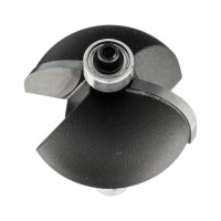 Фреза полугалтельная с подшипником (34.9х15х8 мм; R12.7) WPW HRZ1205