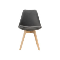 Деревянный стул Woodville bonuss dark gray/wood 15224
