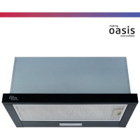 Телескопическая кухонная вытяжка OASIS VT-60BG