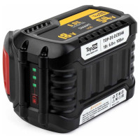 Аккумулятор для DEWALT XR FLEX VOLT 54V 6.0AH (LI-ION) TopOn TOP-DE-DCB546