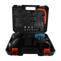 Аккумуляторная бесщеточная дрель-шуруповерт AktiTool CD20G-BR SET (20 В, 2 аккум  2000 мАч)  101216