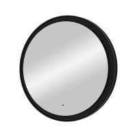 Зеркало CONTINENT Planet Led Gavana d 700 d 610 полированное, МДФ, Б/К овальное ЗЛП1188