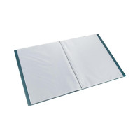 Файловая папка Attache Metallics 40 файлов, А4, 800 мкм, этикетка, зеленый 1688145