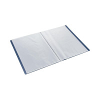 файловая папка Attache Metallics 40 файлов, А4, 800 мкм, этикетка, синий 1688147
