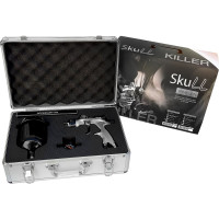 Краскопульт Radex skull killer spray gun серебристый, с манометром в кейсе hvlp дюза 1.3 11113