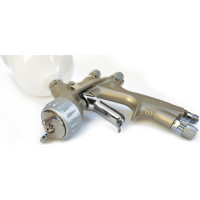 Краскопульт Radex skull killer spray gun с манометром, в кейсе rrp дюза 1.4 золото 12114
