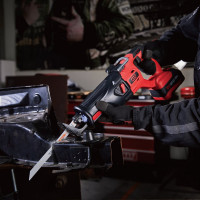 Аккумуляторная сабельная пила MIGHTY SEVEN 18 В, без аккумулятора и ЗУ MIGHTY SEVEN DRS-101