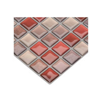 Комплект полимерной 3d плитки LAKO "мозаика 7", 21.3x25 см, 5 шт. LKD-YJC0019