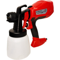 Электрический сетевой краскопульт AktiTool ST-1836L сопла 1.5, 1.8, 2.0, 2.5 мм, нижн. бачок 1 л, 220 ST-1836L/220V