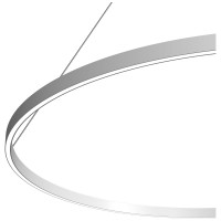 Подвесной светильник MAYTONI rim led 81w алюминий белый MOD058PL-L65W3K