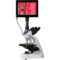Микроскоп Levenhuk med d10t lcd цифровой, тринокулярный 73987