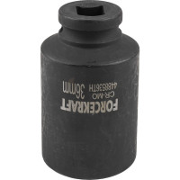 Головка ударная глубокая тонкостенная 36 мм, 12-гранная, 1/2" Forcekraft FK-4488536TH(56096)