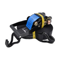 Стяжной ремень UVE 2.5/5 т, 10 м, черный RS2-50-5000-10-black