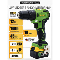 Аккумуляторная ударная бесщеточная дрель-шуруповерт PROCRAFT PI-18 BL PI18BL