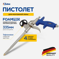 Пистолет для монтажной пены KUBIS 335 мм, тефлоновое покрытие адаптера FoamPro 04-05-0434
