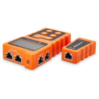 Тестер витой пары с дисплеем, с определением параметров POE LANMASTER LAN-TST-WRM-400-POE