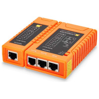 Тестер витой пары с индикаторами, с определением POE LANMASTER LAN-TST-WRM-310-POE