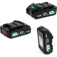 Аккумулятор для Metabo TopOn 18V 2.0Ah Li-Ion PN: 625457000. TOP-MET-18-2.0