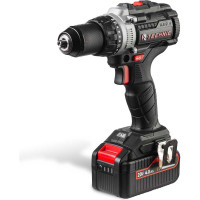Ударная аккумуляторная дрель-шуруповерт RUNTEC TECHNIC 13 мм, 20 В, 2x4 Ач, 100 Нм RT-ID100T