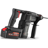 Аккумуляторный перфоратор RUNTEC TECHNIC 2.5 Дж, 20 В, 2x4 Ач, 900 Вт RT-EH900T