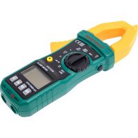 Клещи токоизмерительные цифровые Mastech MS2109B (ACV/DCV),переменный ток2/20/200/600A,(сопротивление,тест диодов,фонарик) 00-00013508