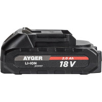 Аккумуляторная литий-ионная батарея AYGER 2.0 Ач 1820BLM