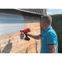 Аккумуляторный краскопульт Einhell TC-SY 18/60 Li, 18 В, 2 сопла, наб д. чистки, без АКК и ЗУ 4260025