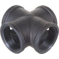 Крест Fittex PLUS прямой, чугун 40 ВР/ВР 127-3627