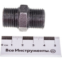 Прямой ниппель Fittex PLUS чугун 15 НР 127-3502