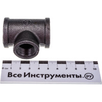 Переходной тройник Fittex PLUS чугун 20х15 ВР/ВР 127-3511