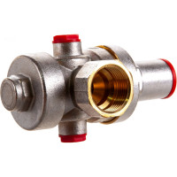 Поршневой регулятор давления Giacomini R153P латунь, Ду 20, Ру 25, G3/4, ВР, Рн-1-5.5 бар 022-1533