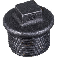 Заглушка чугун Fittex PLUS Ду 25 1" НР 128-0905