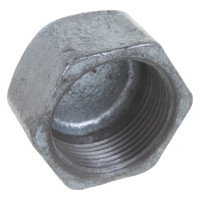 Заглушка чугун оцинкованная Fittex PLUS Ду 32 1 1/4" ВР 128-3193
