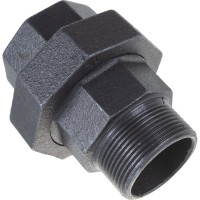 Прямой соединитель Fittex PLUS американка чугун Ду 40 1 1/2" ВР/НР 128-0884