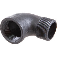 Проходной угольник чугун Fittex PLUS Ду 32 1 1/4" ВР/НР 128-0876