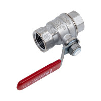 Шаровой кран Giacomini R850 латунь, хром, Ду 15, Ру35, ВР, полнопроходной, рычаг R850X023 007-1308