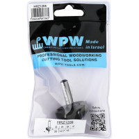 Фреза полугалтельная с подшипником (34.9х15х8 мм; R12.7) WPW HRZ1205