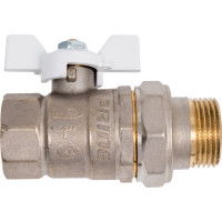 Шаровой кран LD Pride 47.25.В-ГШ.Б (white) LD 47.316.25 W