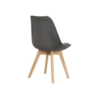 Деревянный стул Woodville bonuss dark gray/wood 15224
